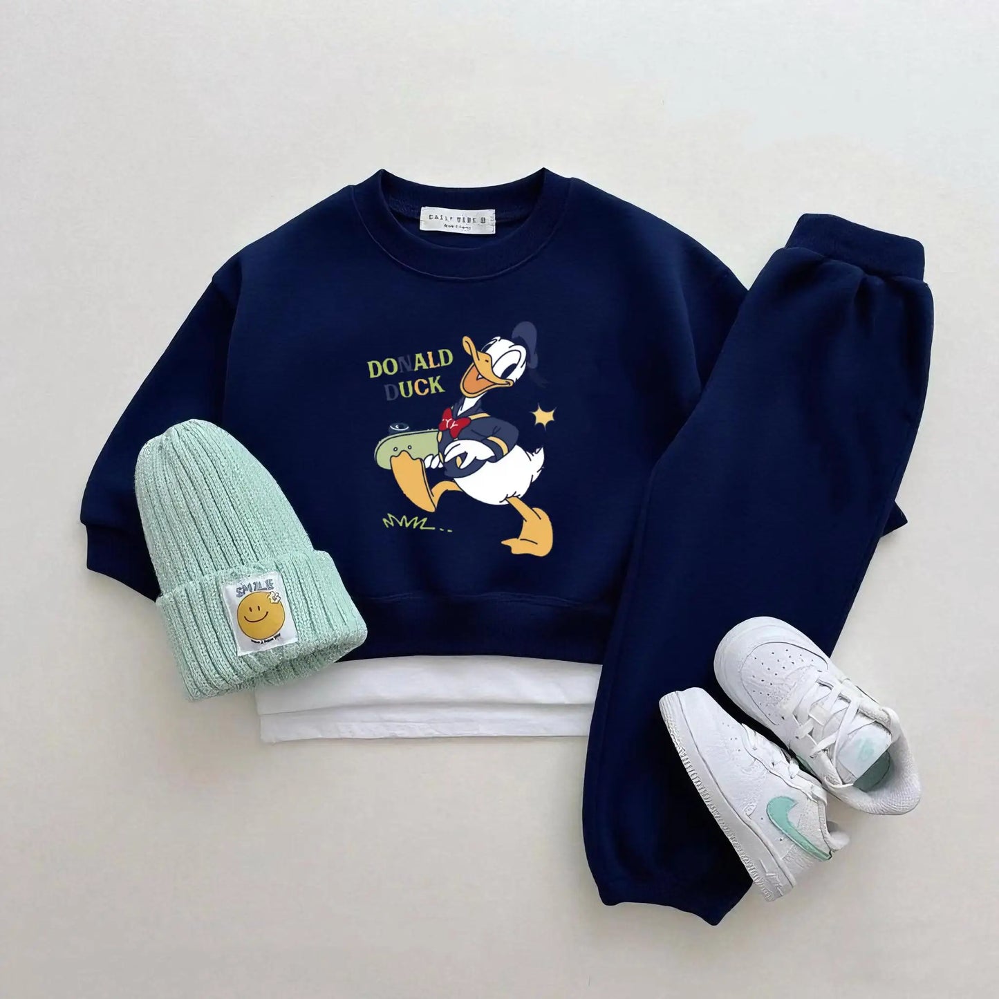 Disney Sweatshirt & Pants Set - 100% Cotton