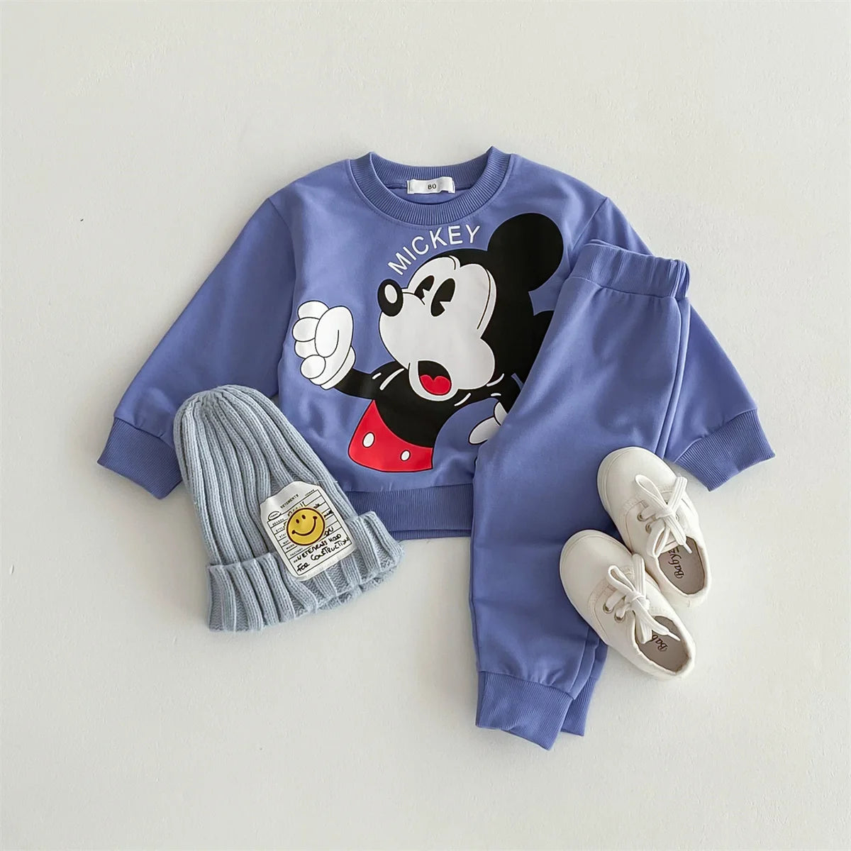 Disney Sweatshirt & Pants Set - 100% Cotton