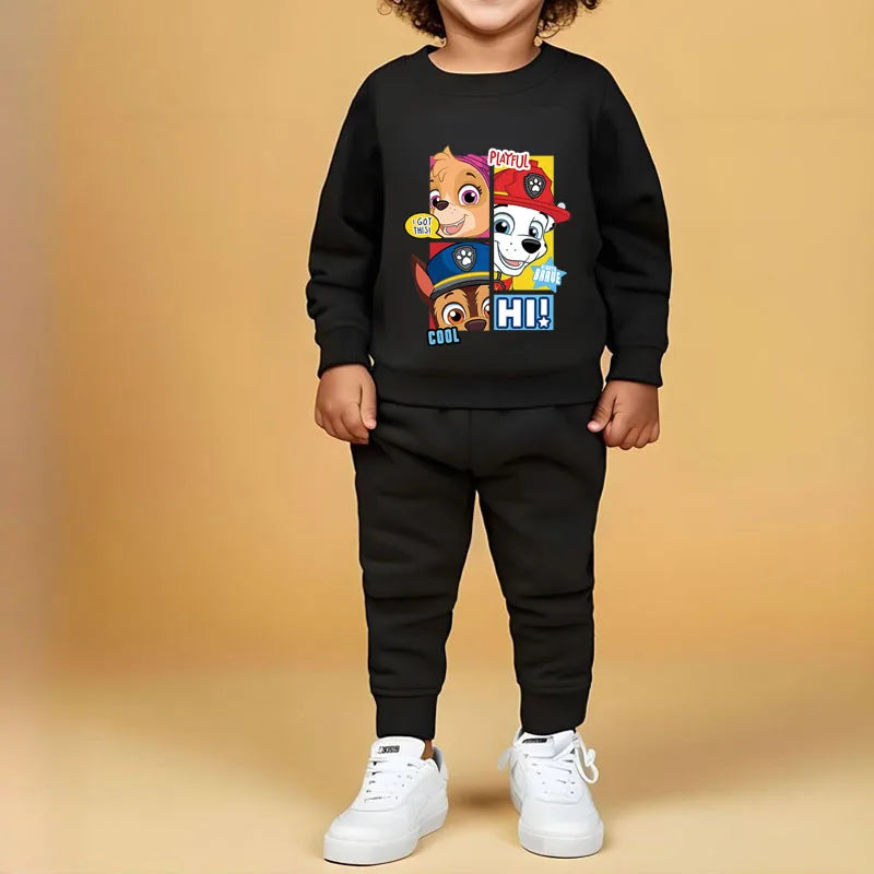 Sweatshirt & Pants Set - 100% Cotton