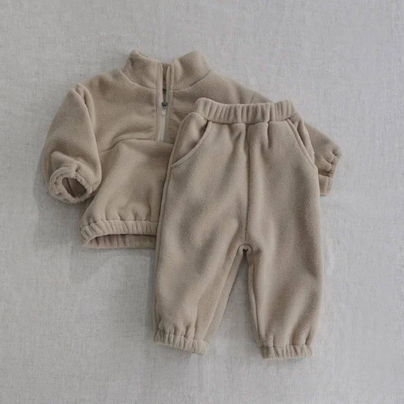 Soft Warm Fleece 2-Piece Set