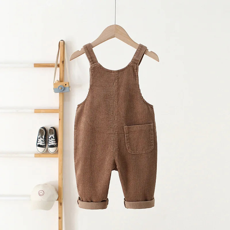 Comfortable Cotton Corduroy Overall