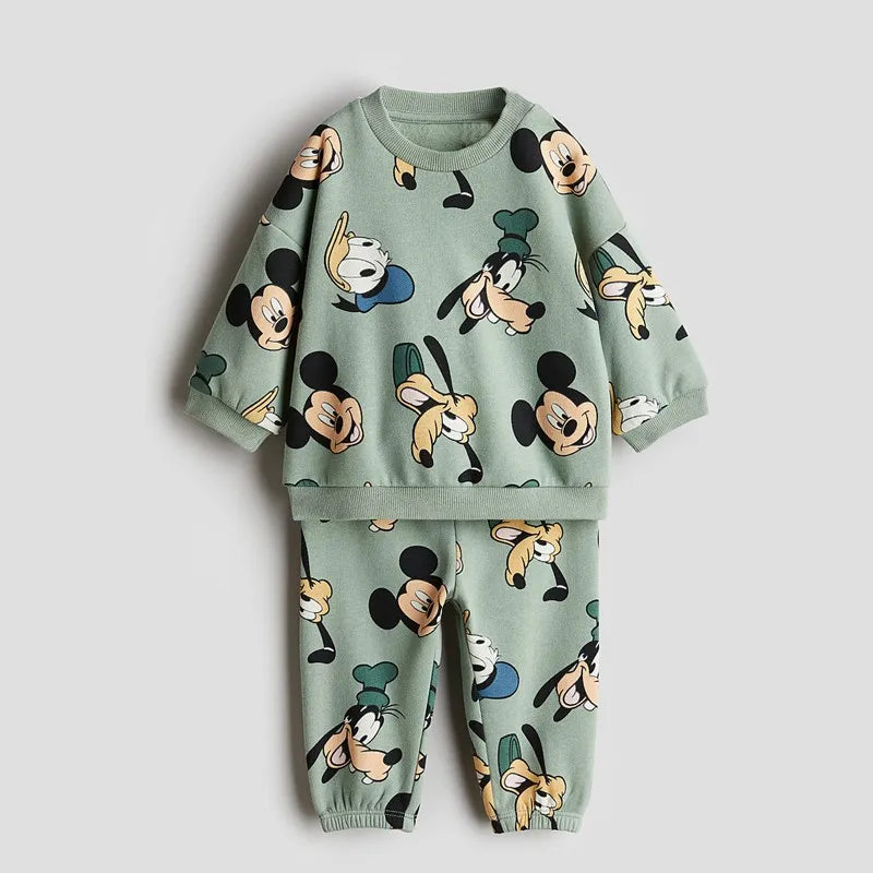 Mickey Mouse Sweatshirt & Sweatpants Set