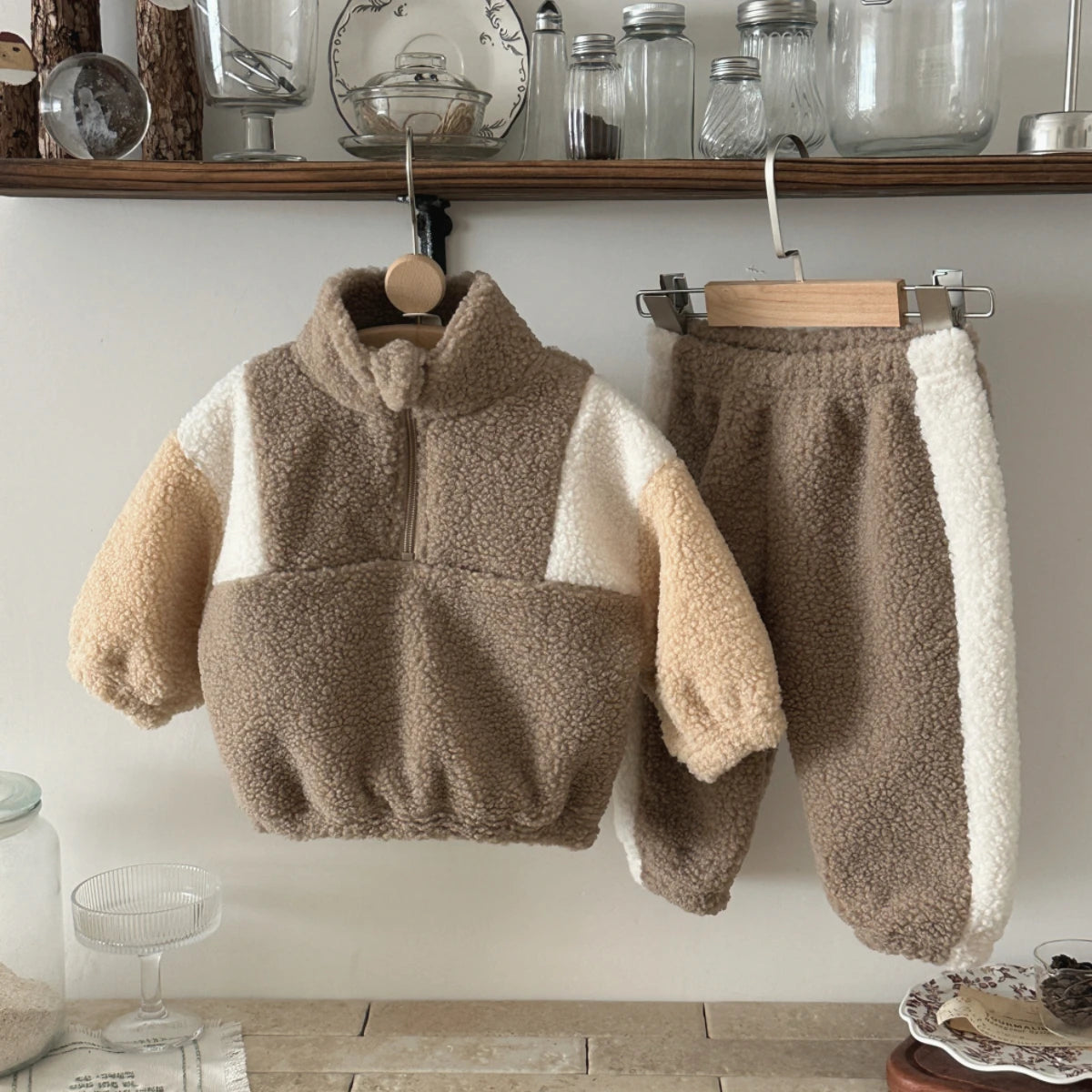 Warm, Plush Top & Comfortable Pants Set