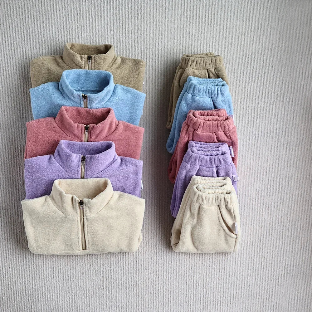 Soft Warm Fleece 2-Piece Set