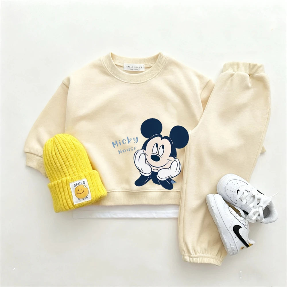 Sweatshirt & Pants Set - 100% Cotton