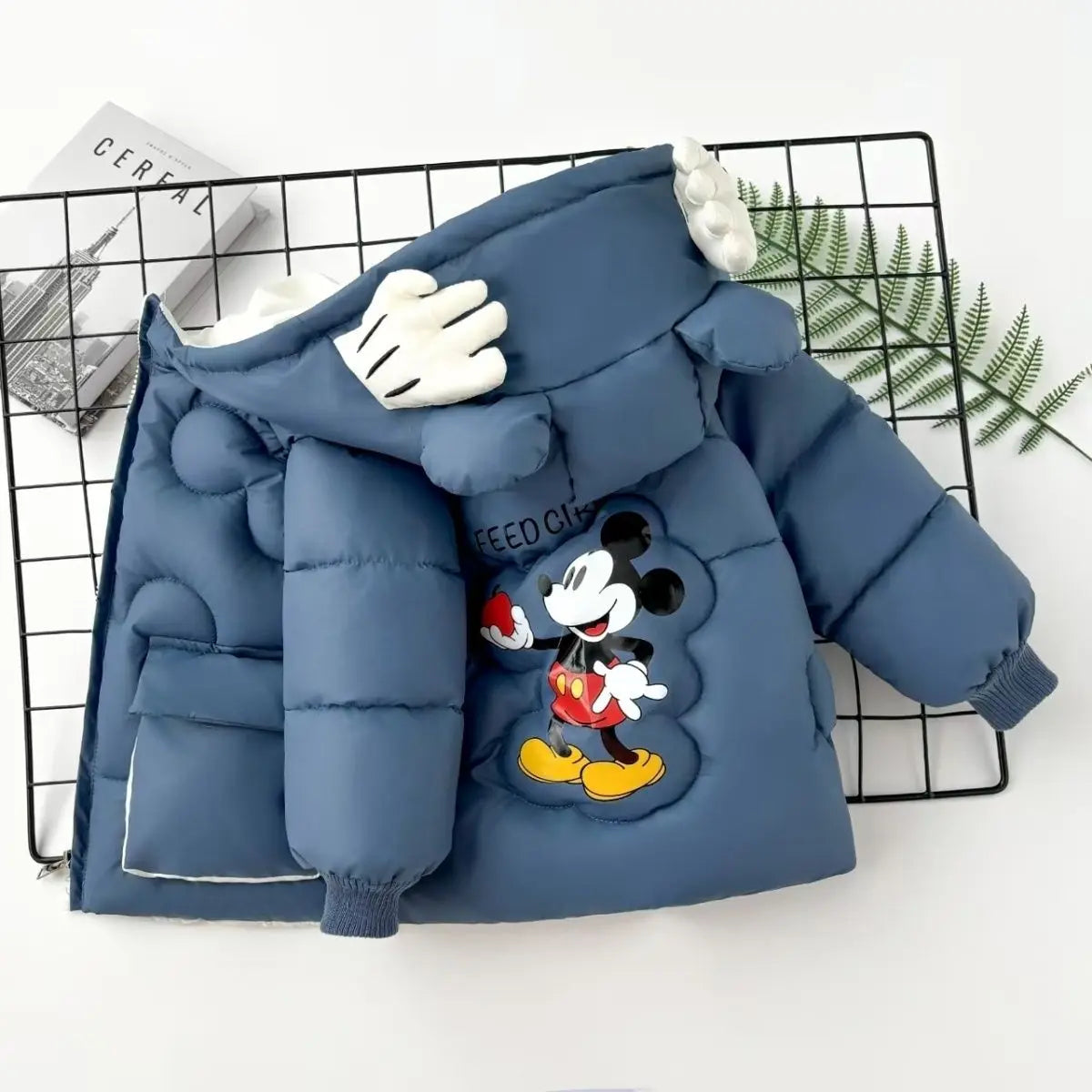 Mickey Mouse Hooded Down Jacket