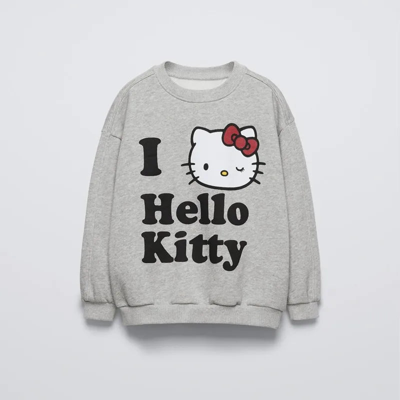 Hello Kitty Cotton Sweatshirts