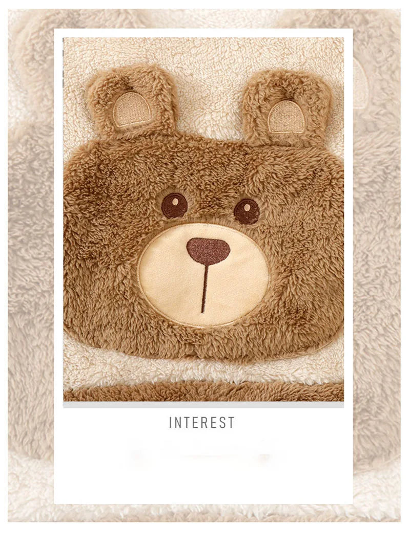 Bear Warm & Comfortable Winter Pajamas