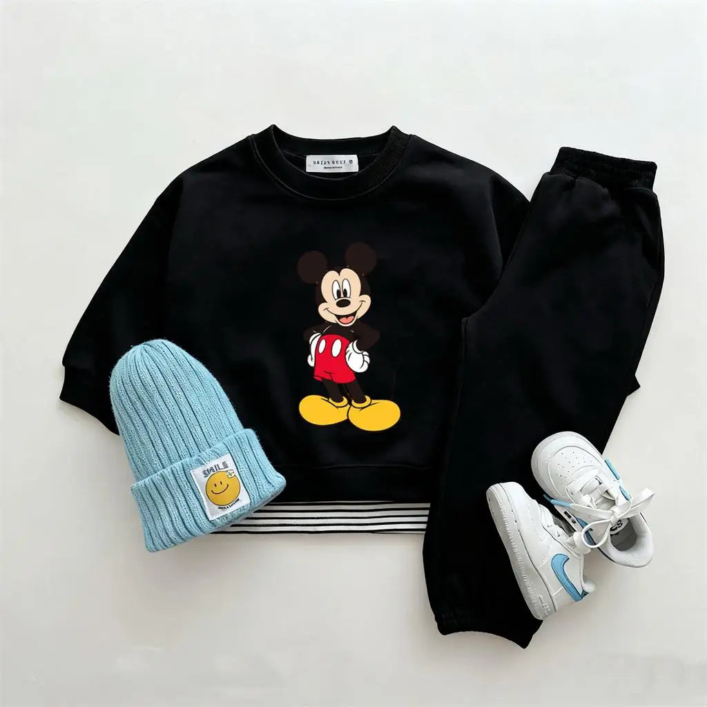 Disney Sweatshirt & Pants Set - 100% Cotton