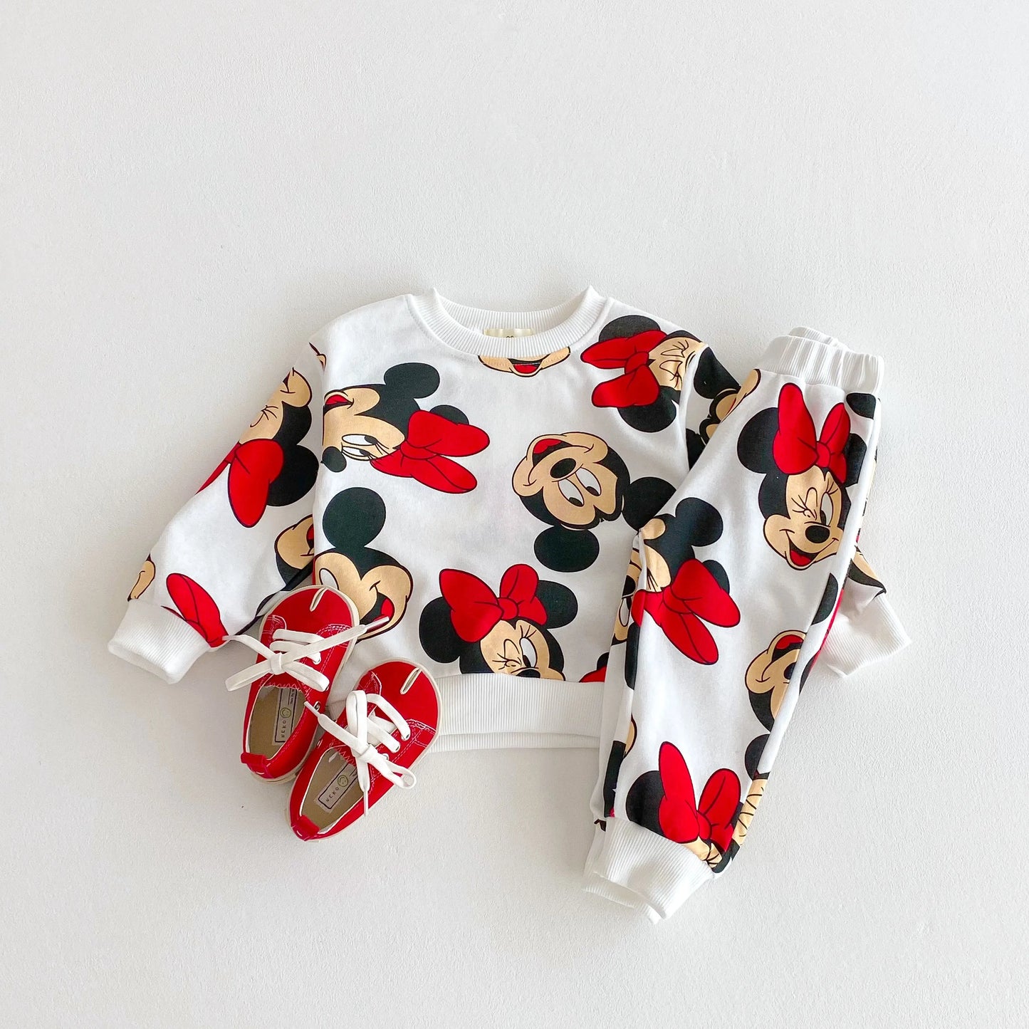 Disney Sweatshirt & Pants Set - 100% Cotton