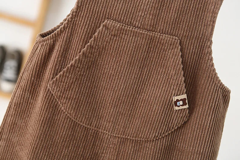 Comfortable Cotton Corduroy Overall