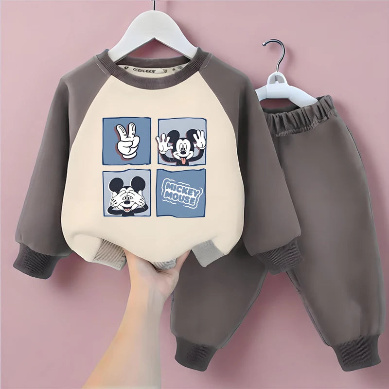 Sweatshirt & Pants Set - 100% Cotton