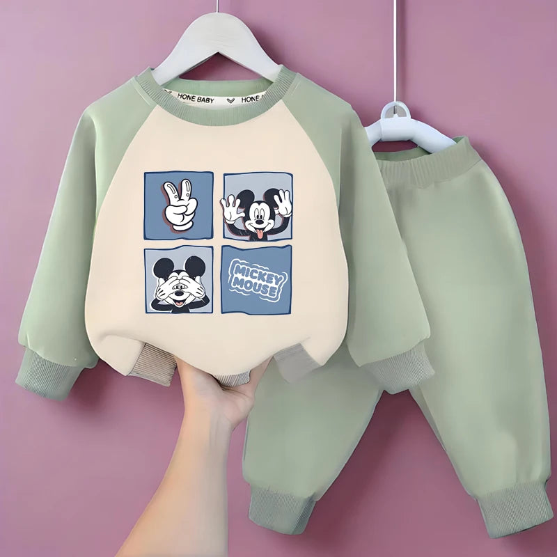 Sweatshirt & Pants Set - 100% Cotton