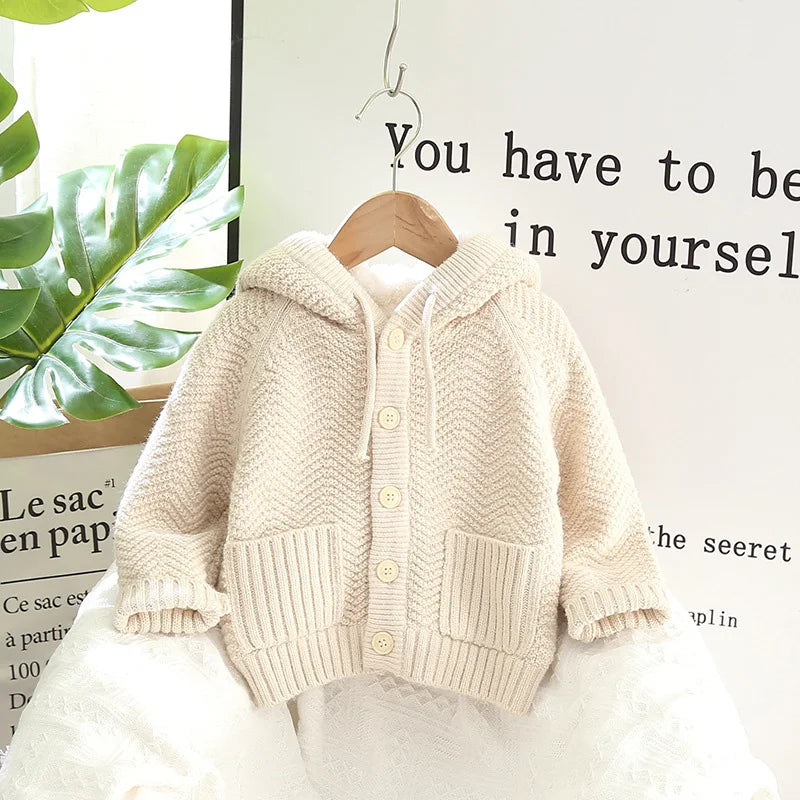 Warm Sweater With Fur Lining