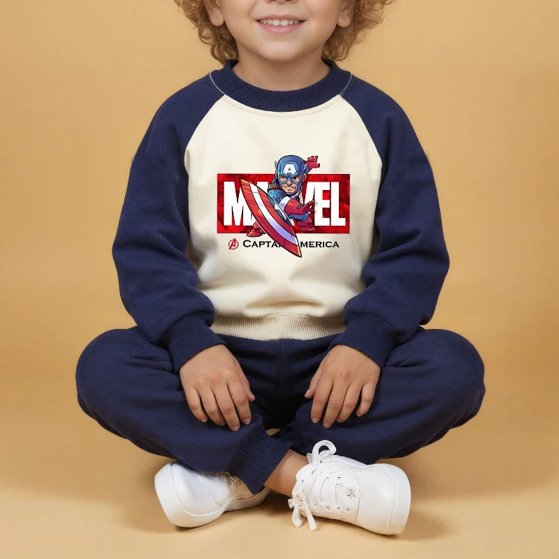 Captain America Sweatshirt & Pants Set