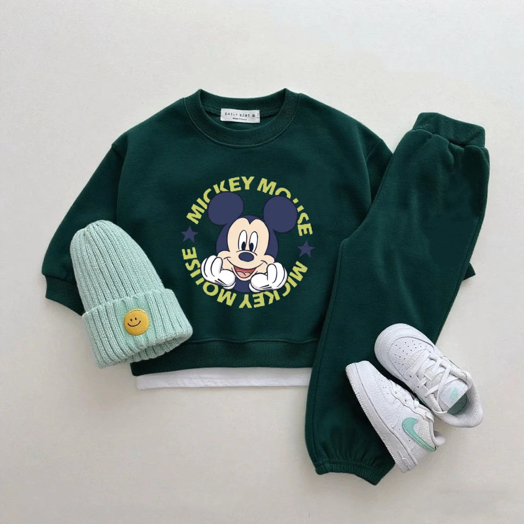 Disney Sweatshirt & Pants Set - 100% Cotton