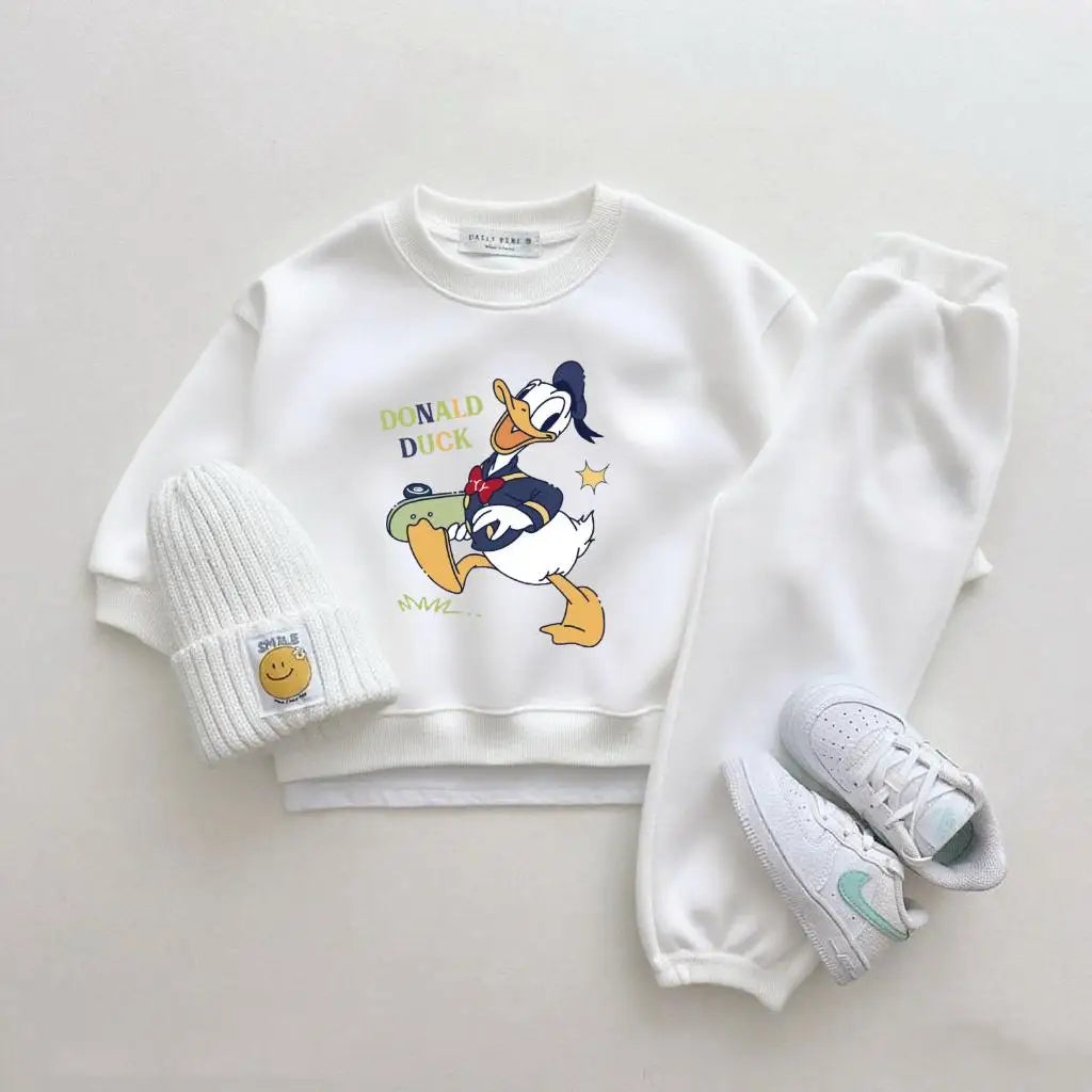 Disney Sweatshirt & Pants Set - 100% Cotton