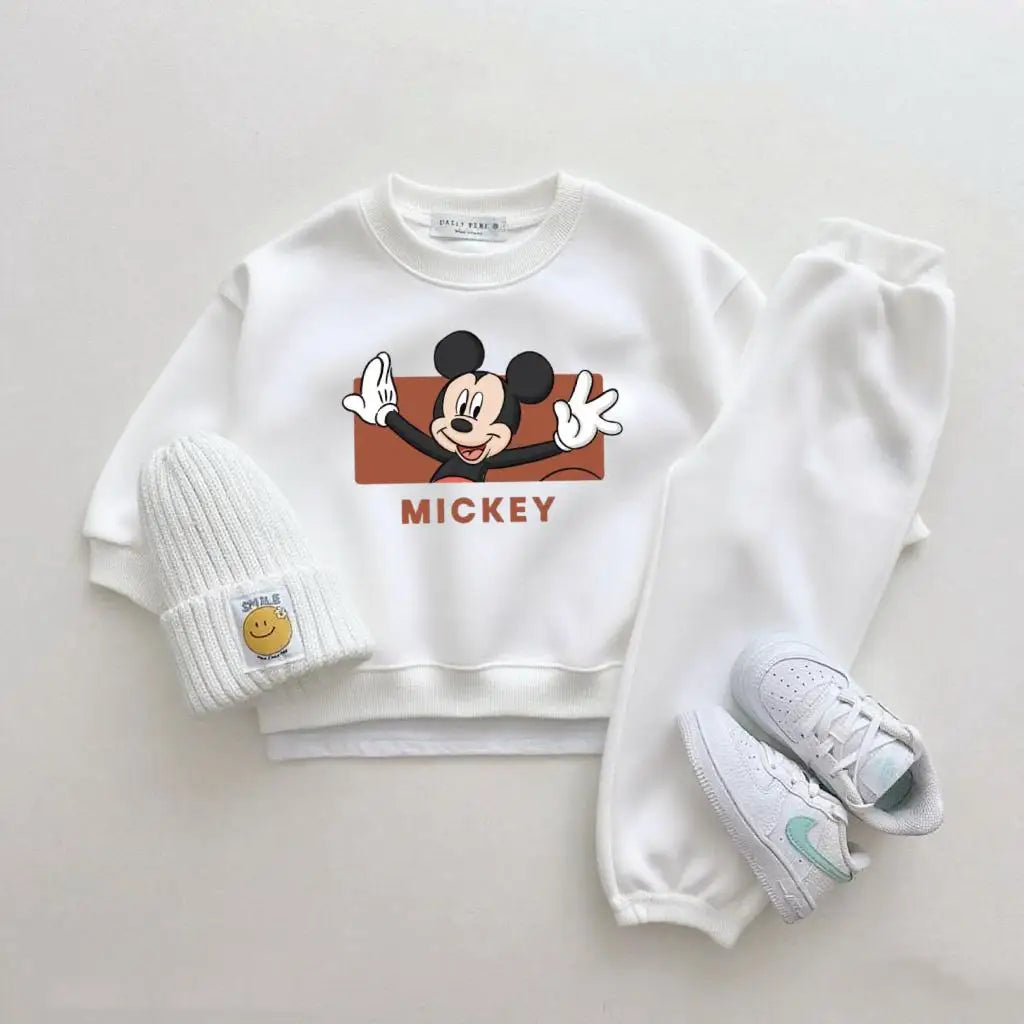 Disney Sweatshirt & Pants Set - 100% Cotton