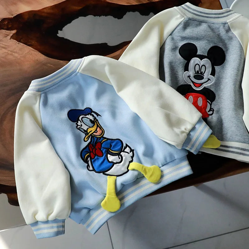 Mickey Mouse & Donald Duck Baseball Jackets