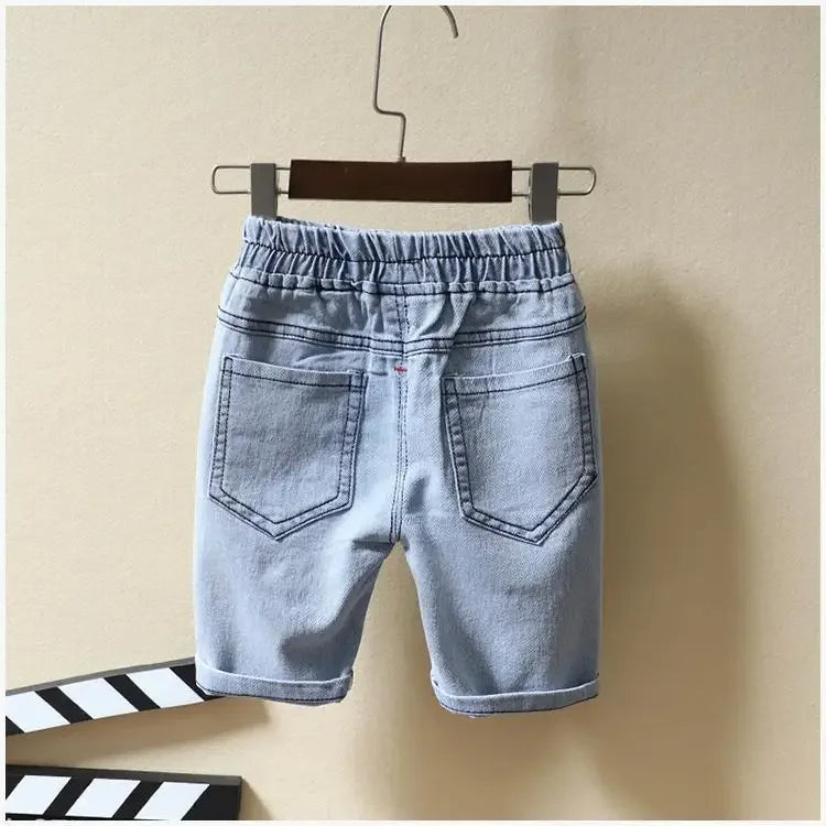 Mickey Mouse Set – T-Shirt and Denim Shorts
