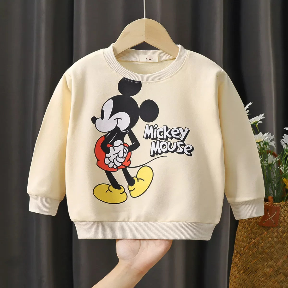 Disney Sweatshirt & Pants Set - 100% Cotton