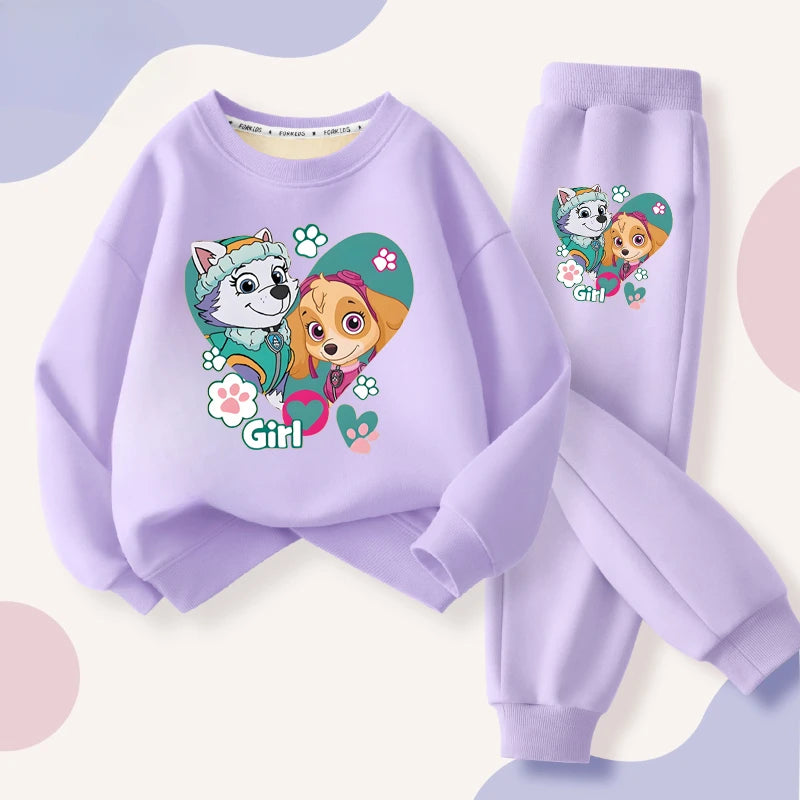 Sweatshirt & Pants Set - 100% Cotton