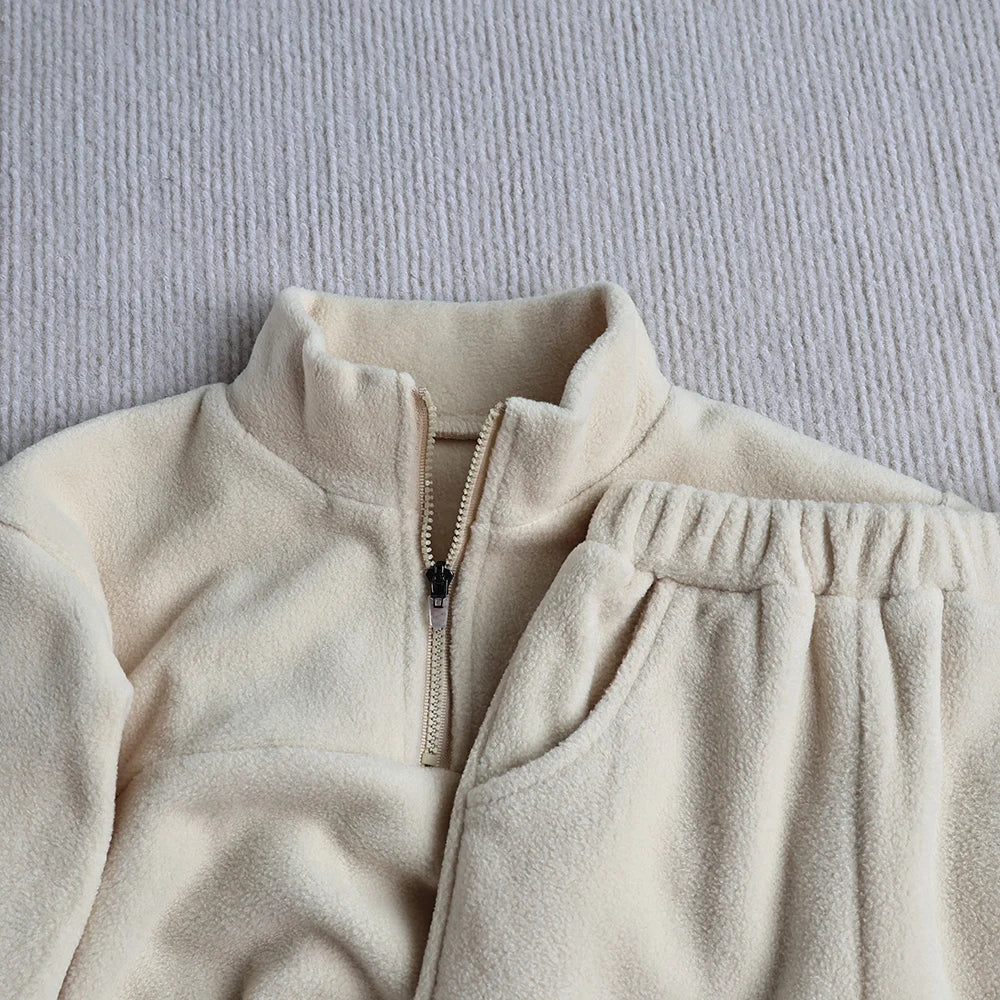 Soft Warm Fleece 2-Piece Set