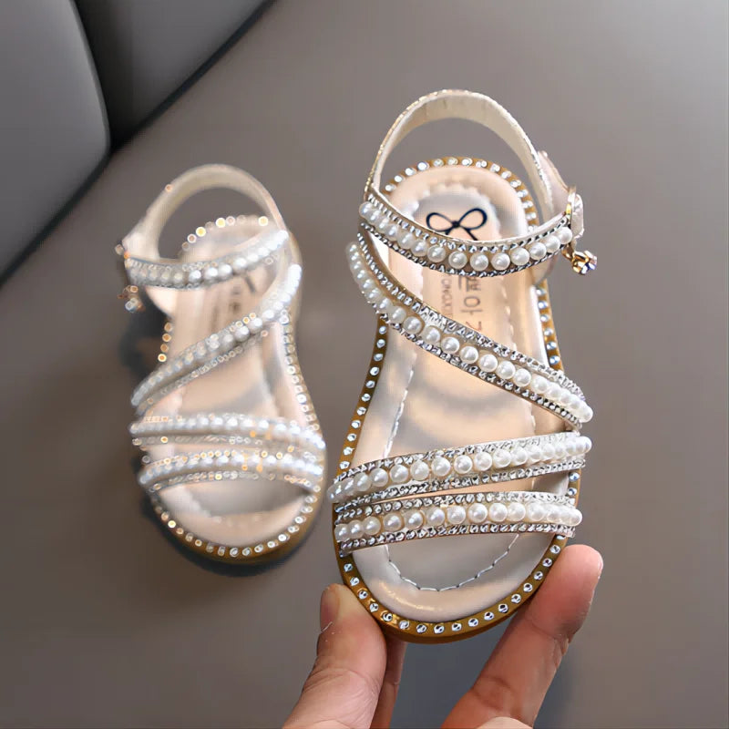 Sparkling Princess Sandals – Shine All Summer!