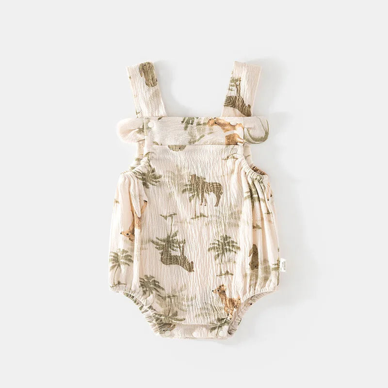 Summer Bodysuit With Charming Floral Print