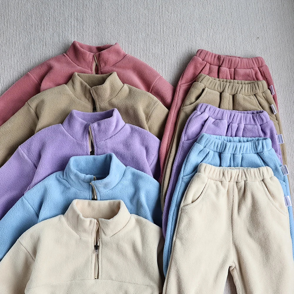 Soft Warm Fleece 2-Piece Set