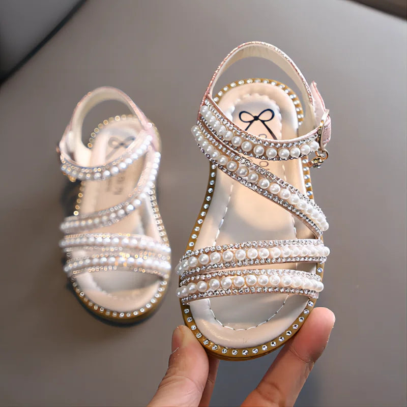 Sparkling Princess Sandals – Shine All Summer!