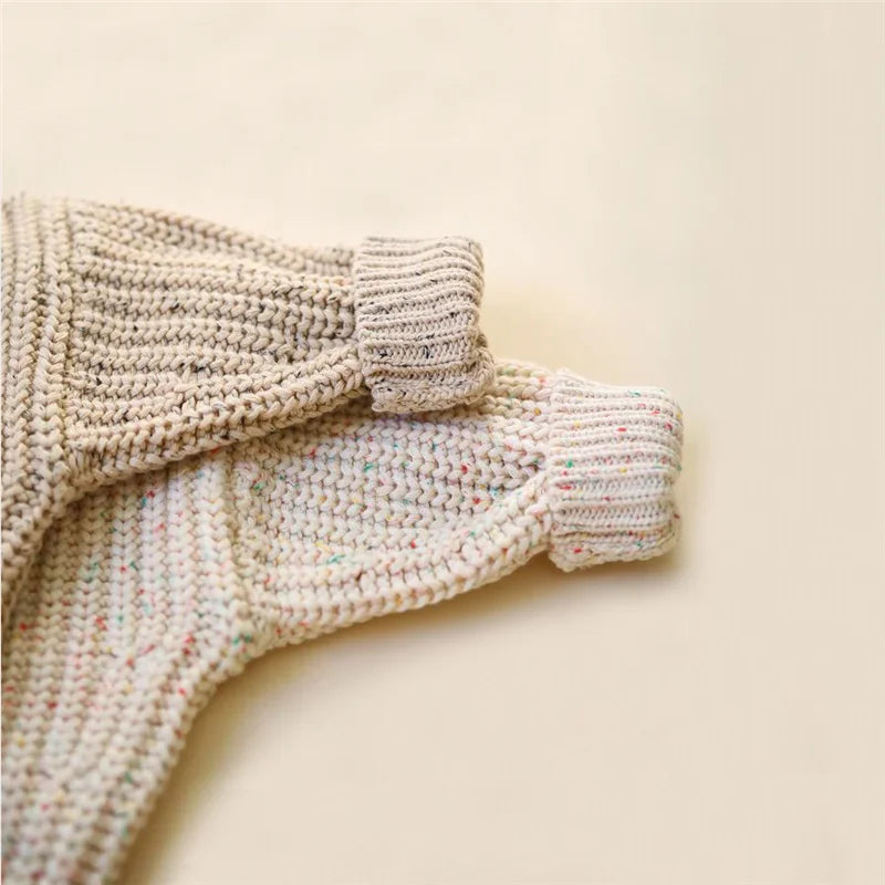 100% Cotton Chunky Knit Baby Sweater