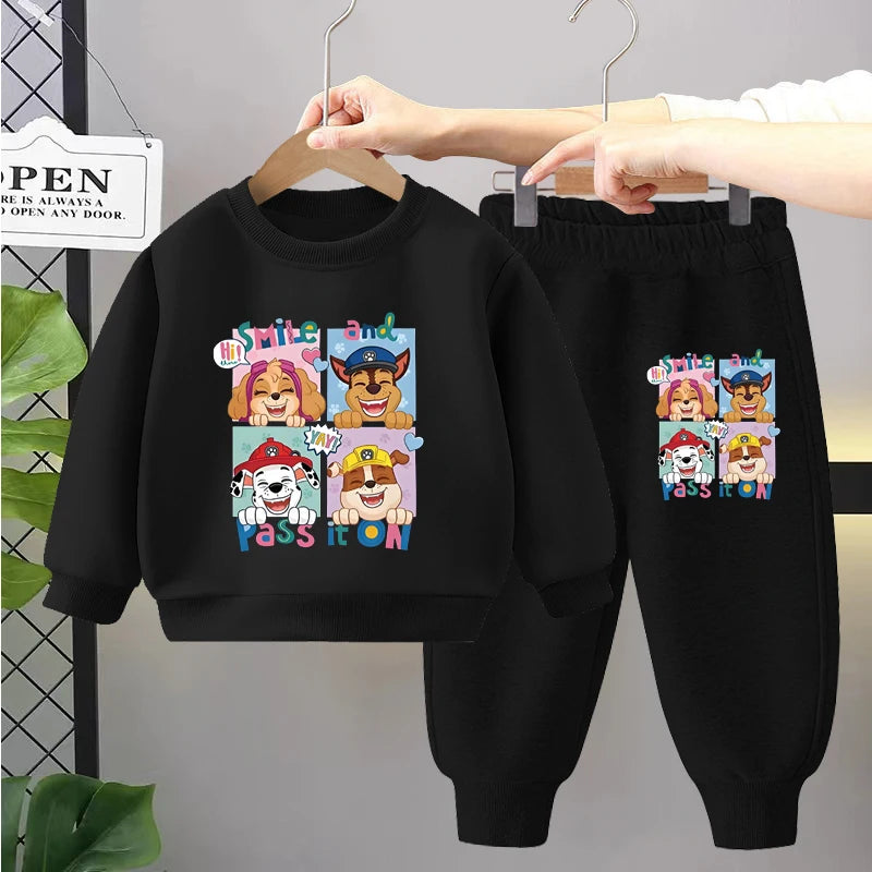 Sweatshirt & Pants Set - 100% Cotton