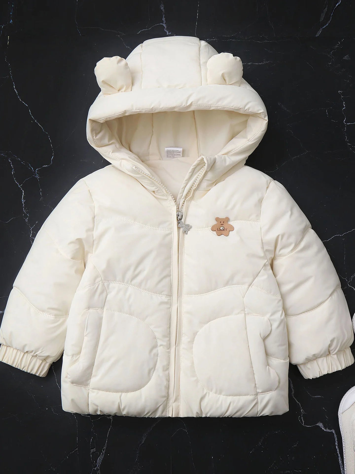 Parkas Thick Cotton Lining Hoodie Warm Jacket Windy Breaker