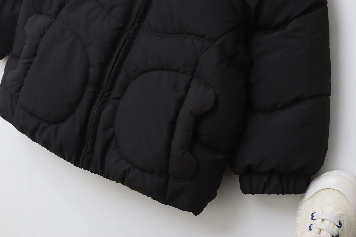 Parkas Thick Cotton Lining Hoodie Warm Jacket Windy Breaker