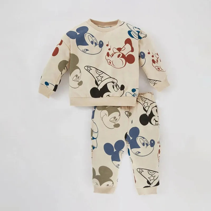 Mickey Mouse Sweatshirt + Pant Set