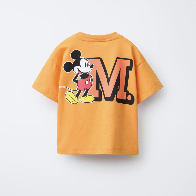 Summer Mickey Mouse 100% Cotton T-Shirt