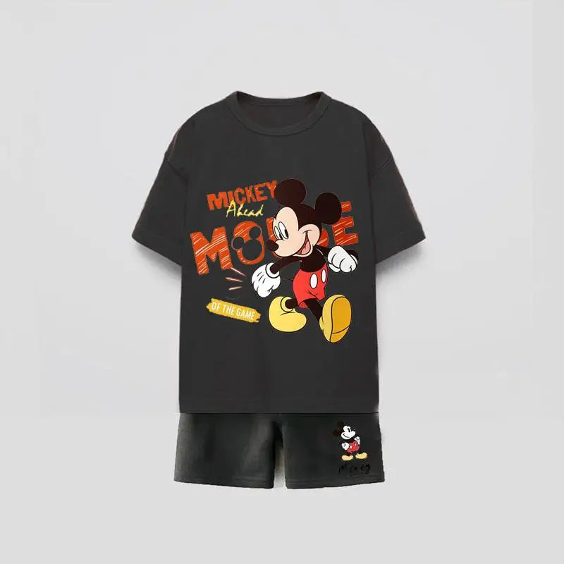 Mickey Mouse Premium Cotton T-Shirt & Shorts Set