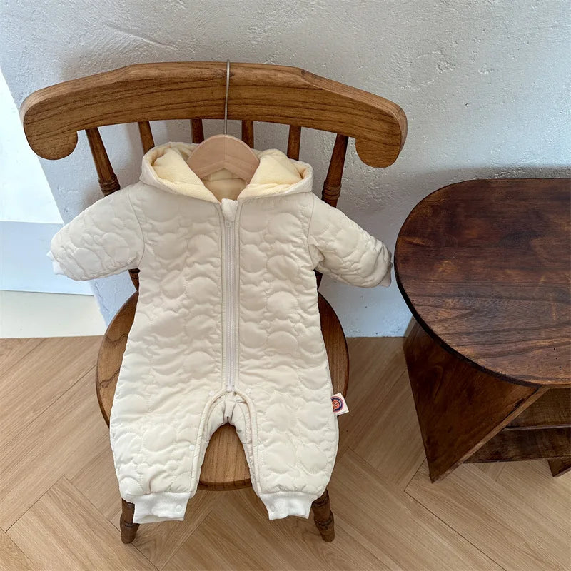 Soft Cotton Warm Winter Romper