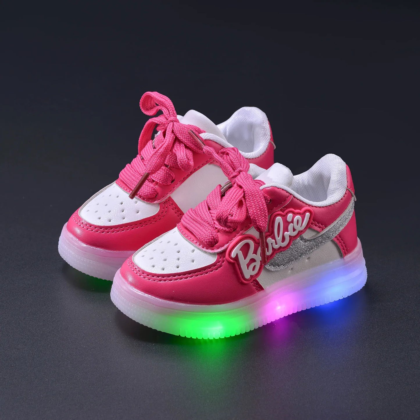 Light-Up LED Barbie Sneakers