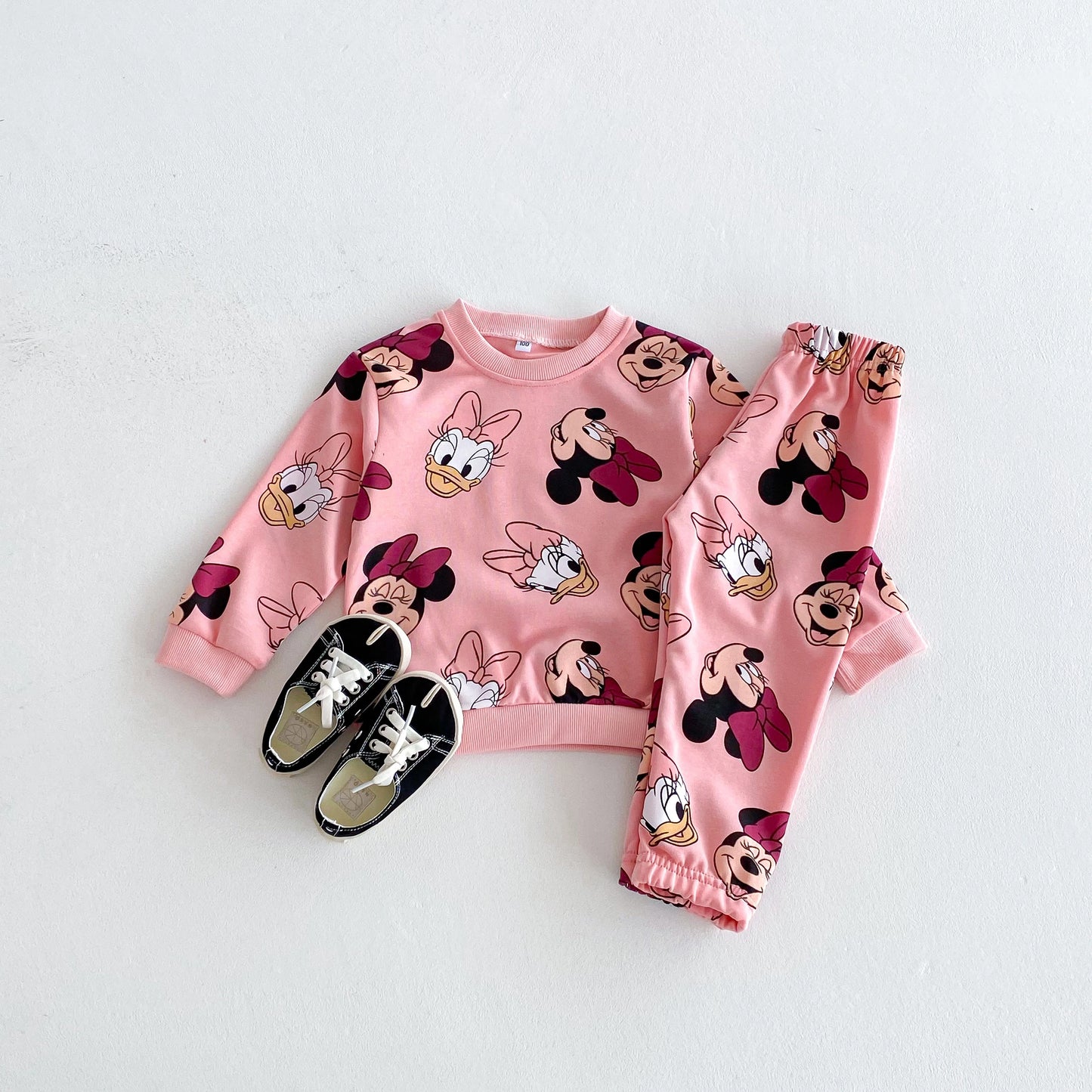 Disney Sweatshirt & Pants Set - 100% Cotton