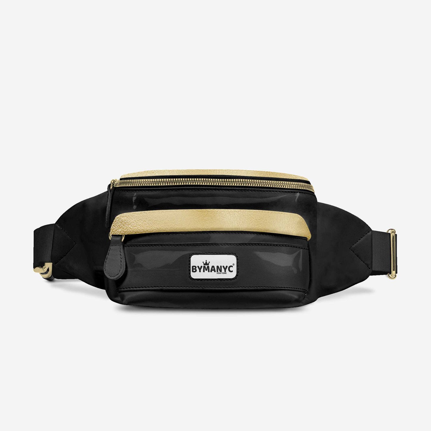 Vegan Designer Luxe Multi-Pocket Belt Bag | BYMANYC ® New York-1
