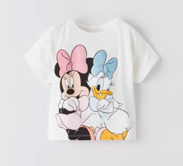 100% Cotton Minnie and Daisy T-Shirt