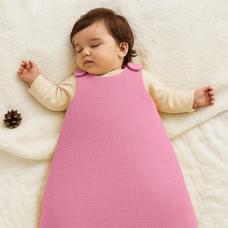 gigoteuse hiver chaude rose en coton biologique papate fille