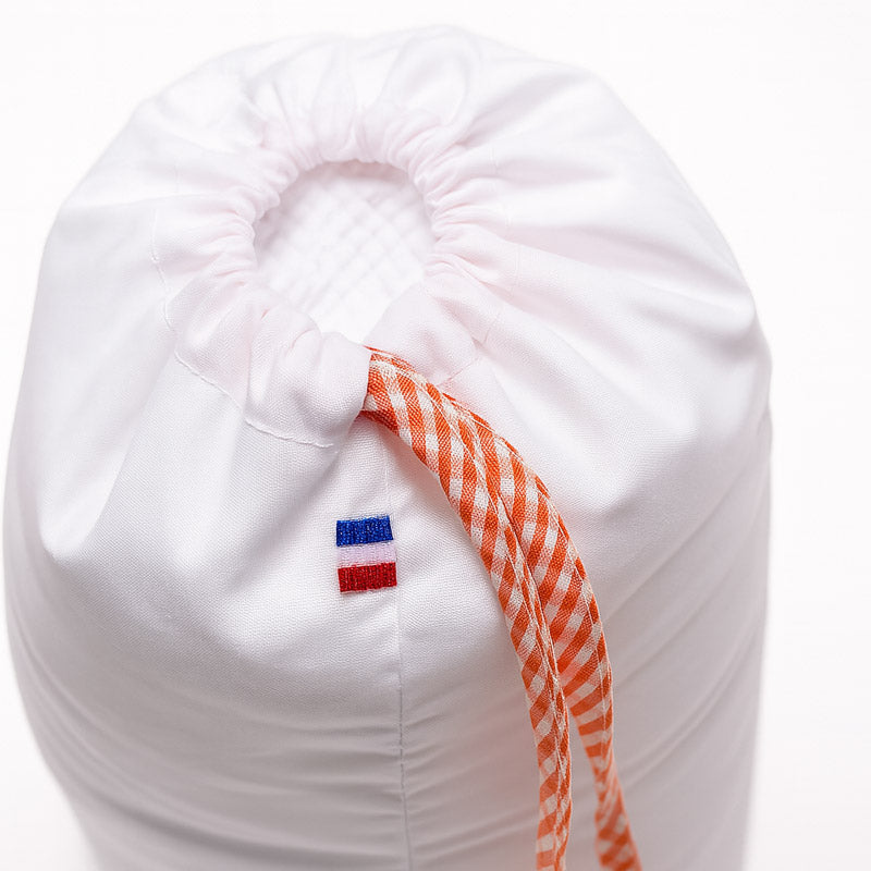 pochon de rangement blanc made in france