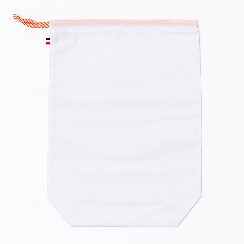 pochon de rangement blanc puericulture