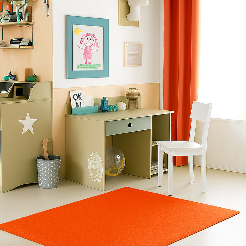 duo rideau enfant gaze coton bio fraise chambre bébé