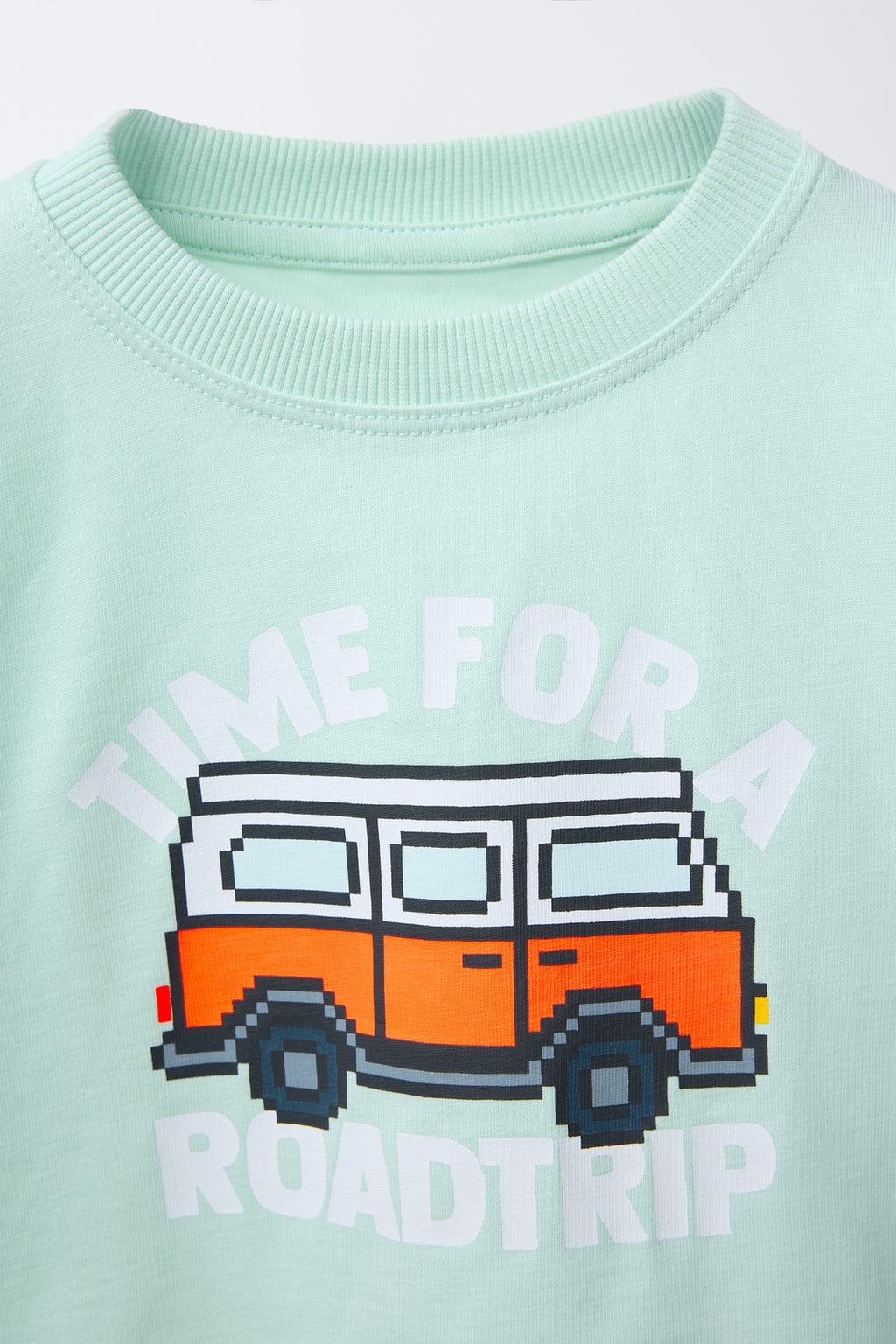 Pure Cotton T-Shirt Bus