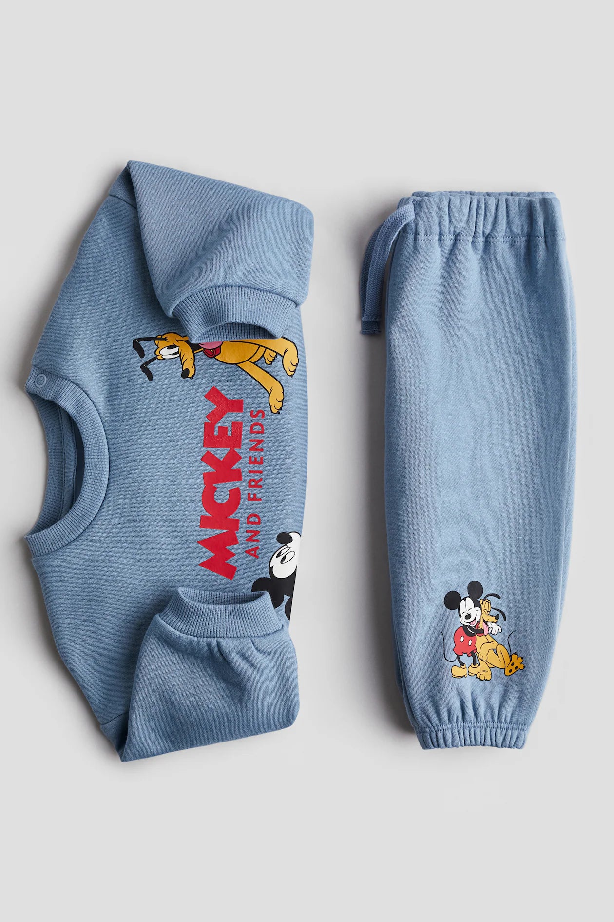 Mickey & Friends Sweatshirt & Trousers Cotton Set