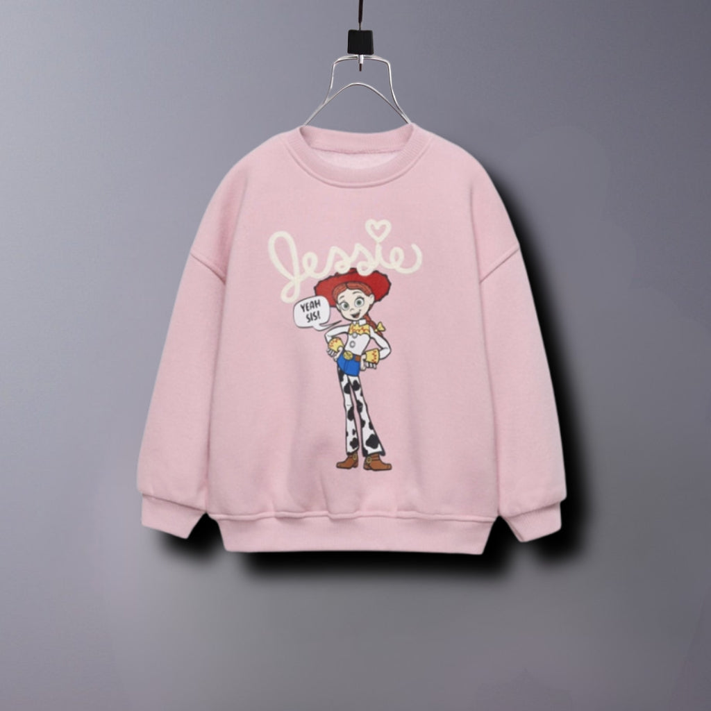 Comfortable Cartoon Cotton Sweatshirt